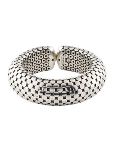 Pre-owned John Hardy Dot Flex Cuff, 6.5" In Multi