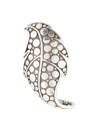 Pre-owned John Hardy Dot Leaf Pendant In Multi