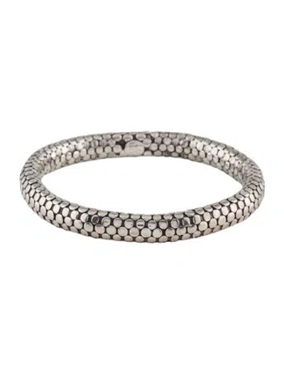 Pre-owned John Hardy Dot Link Bracelet, 6.75" In Multi