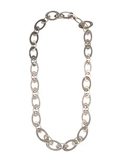 Pre-owned John Hardy Dot Menari Link Chain Necklace, 36.5" In Multi