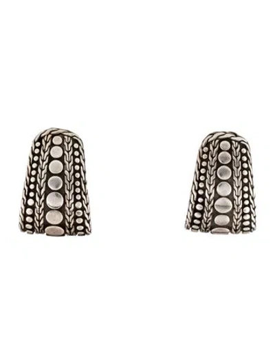 Pre-owned John Hardy Dot Nuansa Drop Earrings In Multi