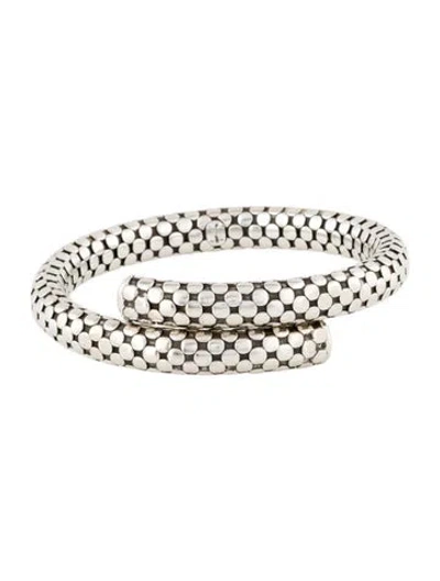 Pre-owned John Hardy Dot Single Coil Bracelet, 6.5" In Multi