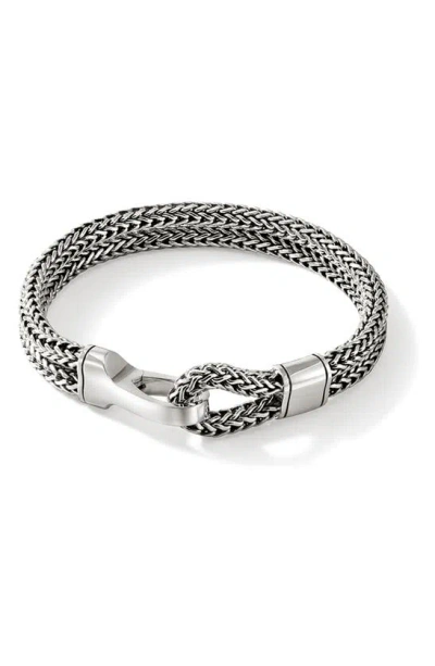 John Hardy Double Row Chain Bracelet In Silver