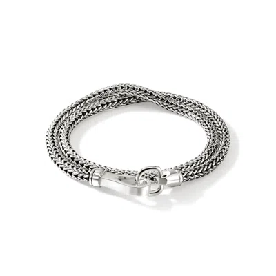John Hardy Double Wrap Bracelet, 4.5mm In Sterling Silver