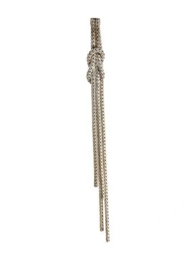 Pre-owned John Hardy Drop Single Earring In Multi