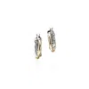 John Hardy Essential Crossover Hoop Earring In Gold