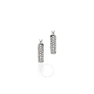 John Hardy Essential Hoop Earring In Silver