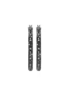 John Hardy Essentials Diamond Hoop Earrings In Silver