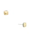 John Hardy Essentials Silver & 18k Stud Earrings In Gold