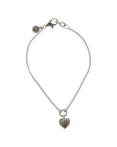 JOHN HARDY JOHN HARDY ESSENTIALS SILVER CHARM BRACELET