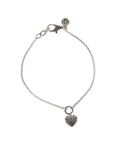 John Hardy Essentials Silver Charm Bracelet In Metallic
