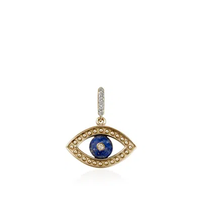 John Hardy Evil Eye Pendant In Gold