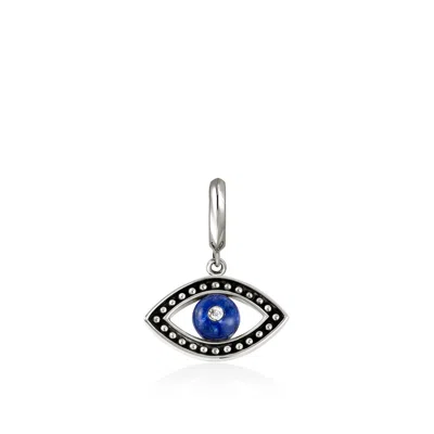 John Hardy Evil Eye Pendant In Sterling Silver