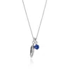 John Hardy Feather Talisman Necklace In Sterling Silver