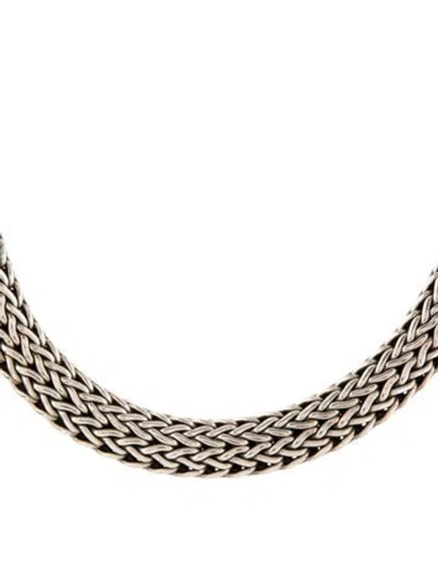 Pre-owned John Hardy Graduated Icon Chain, 18.5" In Multi
