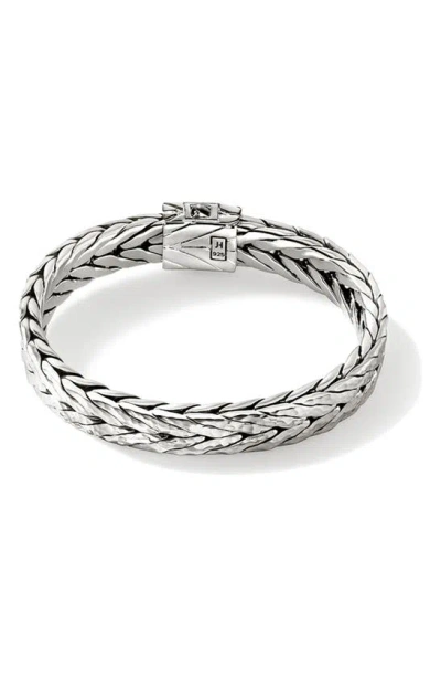 John Hardy Hammered Chain Bracelet In Silver