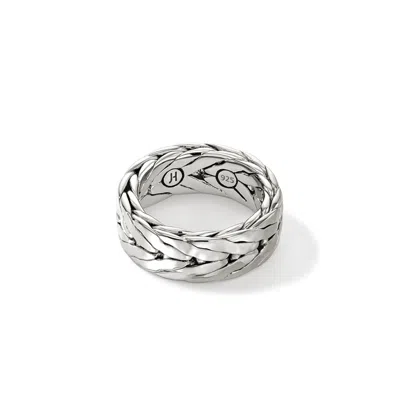 John Hardy Hammered Ring In White