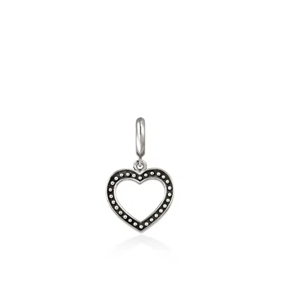 John Hardy Heart Pendant In Sterling Silver