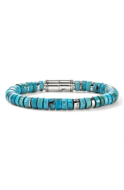 John Hardy Heishi Beaded Bracelet In Blue