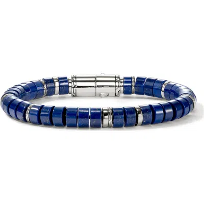 John Hardy Heishi Beaded Bracelet In Blue