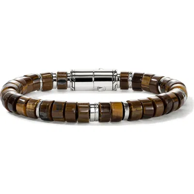 John Hardy Heishi Beaded Bracelet In Brown
