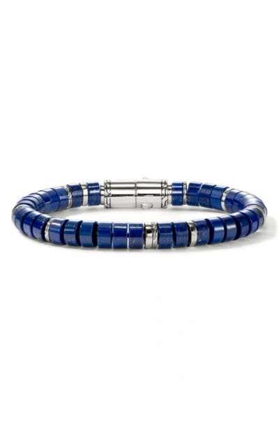 John Hardy Heishi Beaded Bracelet In Blue