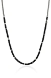 John Hardy Heishi Chain Necklace In Black