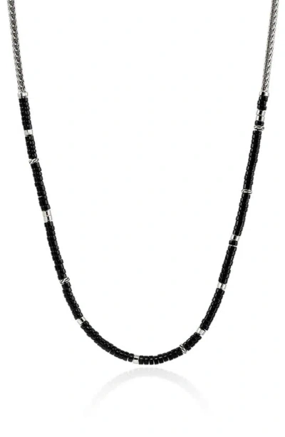 John Hardy Heishi Beaded Necklace In Black