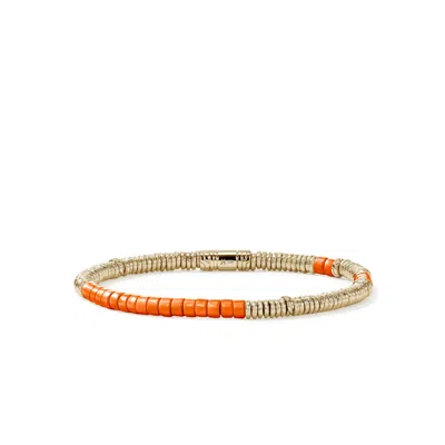 John Hardy Heishi Bracelet In Gold