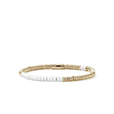 John Hardy Heishi Bracelet In Gold