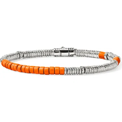 John Hardy Heishi Bracelet In Sterling Silver