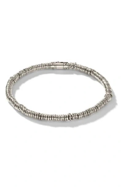 JOHN HARDY JOHN HARDY HEISHI BRACELET, STERLING SILVER