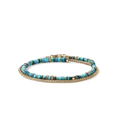 John Hardy Heishi Chain Bracelet In Gold