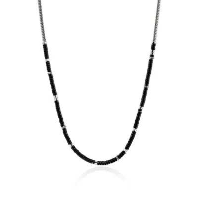 John Hardy Heishi Chain Necklace In Silver