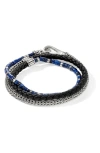 JOHN HARDY HEISHI CHAIN WRAP BRACELET