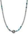 John Hardy Heishi Necklace In Silver