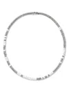 John Hardy Heishi Necklace In Silver
