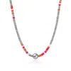 John Hardy Heishi Necklace In Sterling Silver