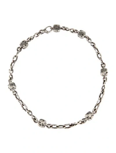 Pre-owned John Hardy Heritage Kali Station Necklace, 18" In Multi