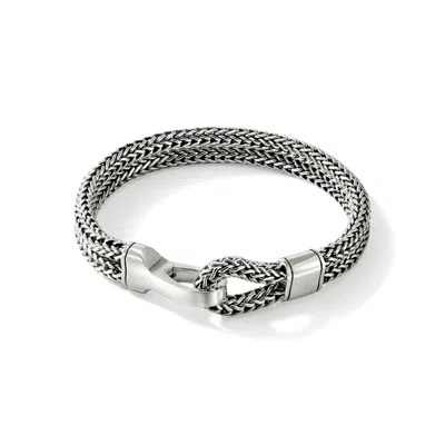John Hardy Hook Clasp Bracelet In Silver