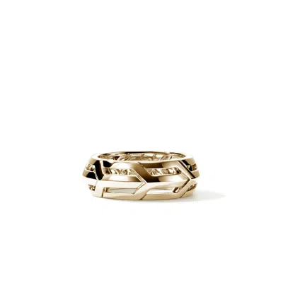 John Hardy Icon 50 Band Ring, 8mm In Blue