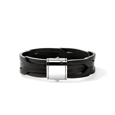 John Hardy Icon 50 Bracelet In Black