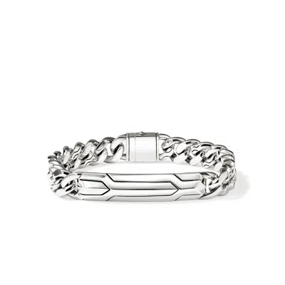 John Hardy Icon 50 Curb Bracelet, 11mm In Sterling Silver