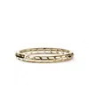 John Hardy Icon 50 Hinged Bangle In Gold