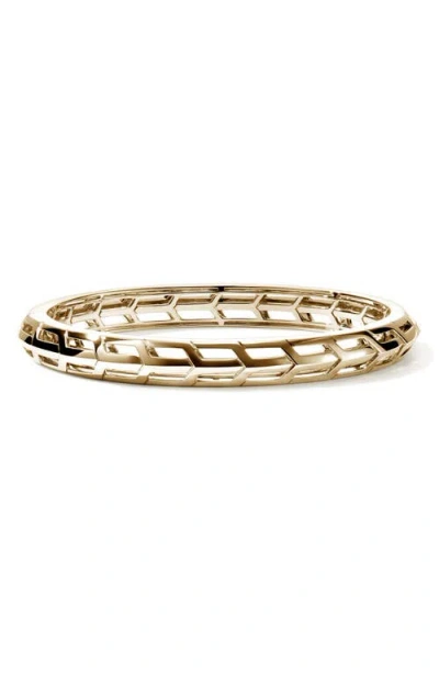 John Hardy Icon 50 Hinged Bangle, Gold