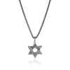 John Hardy Icon 50 Star Of David Pendant Necklace, Dark Silver