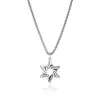 John Hardy Icon 50 Star Of David Pendant Necklace, Sterling Silver
