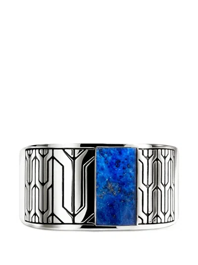 John Hardy Icon 50 Sterling Silver Lapis Lazuli Ring In Metallic