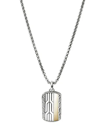 John Hardy Icon 50 Sterling Silver Necklace In Metallic