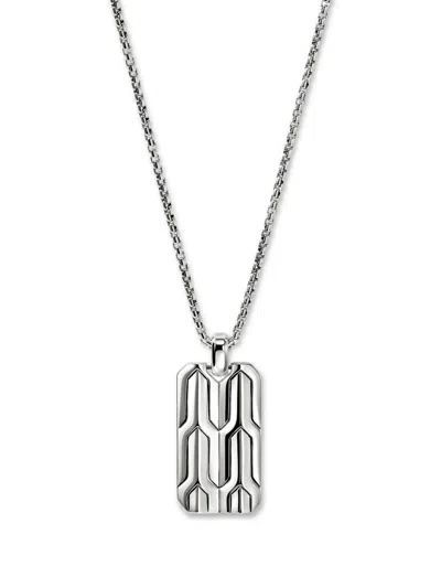 JOHN HARDY ICON 50 TAG NECKLACE